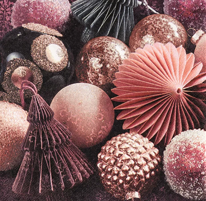 Serviette Mauve Baubles