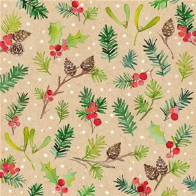 Serviette, Beautiful Nature Serviette, Beautiful Nature