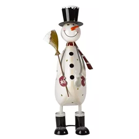Metallfigur Weihnachtsmann