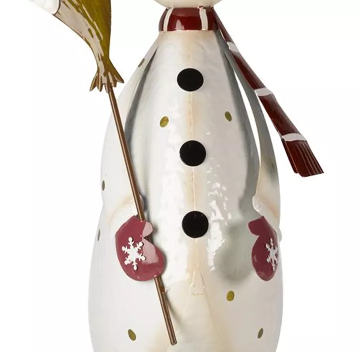 Metallfigur Weihnachtsmann