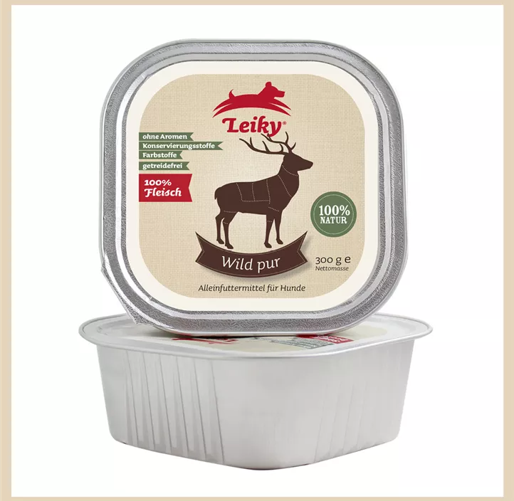 Leiky Nassfutter Wild