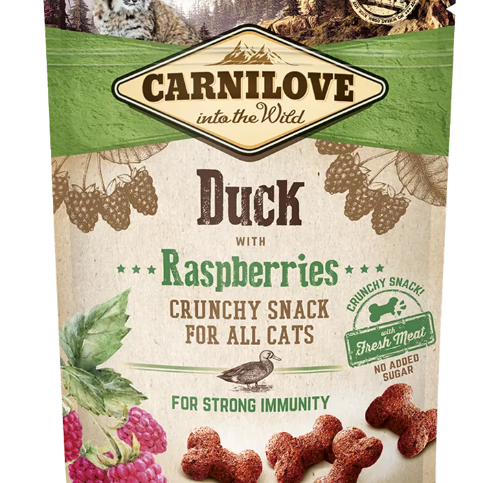 Carnilove Cat CrunSnack Ente Himbeere