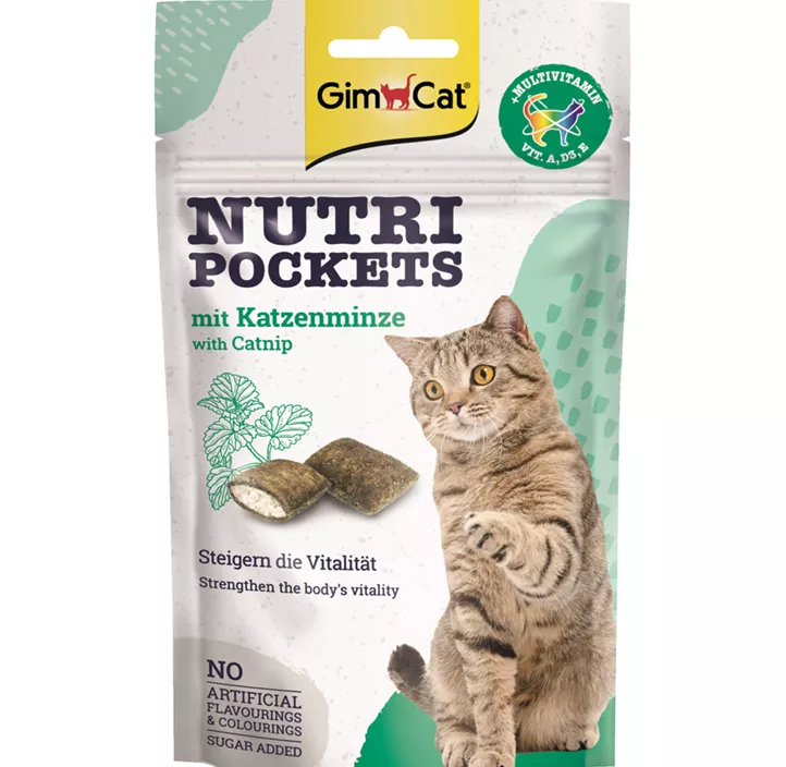 GimCat® Nutri Pockets Minze+Vitamin