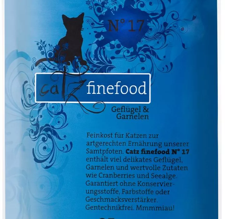 Catz finefood Geflügel+Garnele No.17