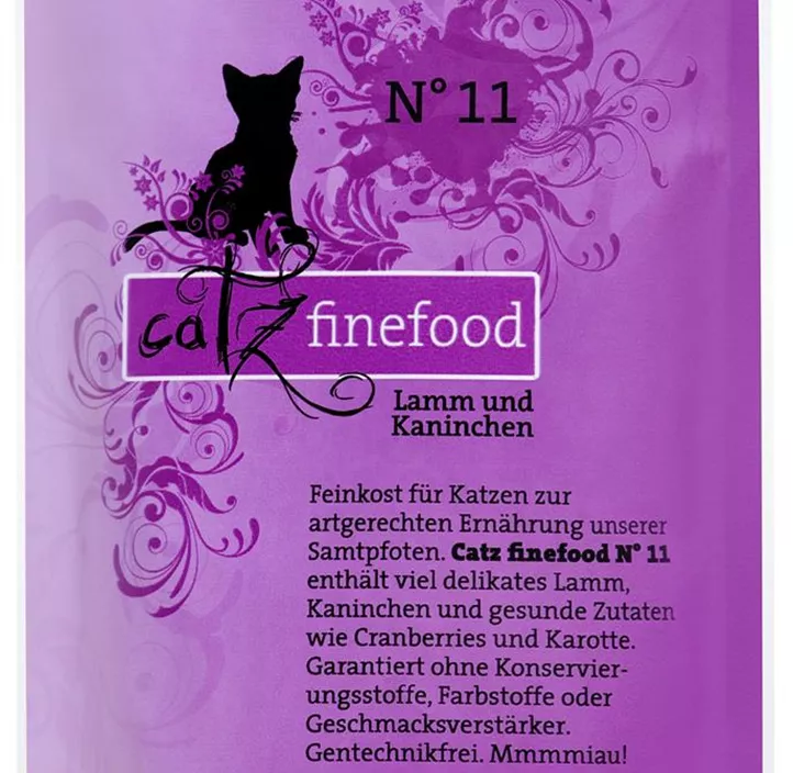 Catz finefood Lamm+Kaninchen No.11