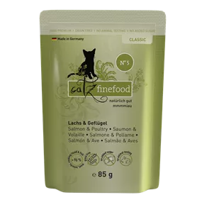 Catz finefood Lachs+Geflügel No.5