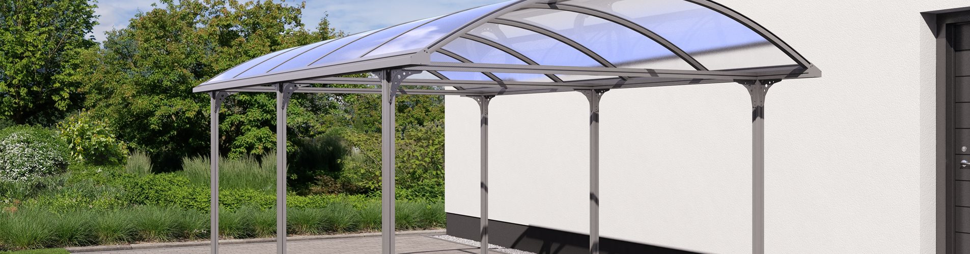 4260120344507_15099001_KGT_Carport_Elbe_RAL_9006_Umgebung 4260120344507_15099001_KGT_Carport_Elbe_RAL_9006_Umgebung