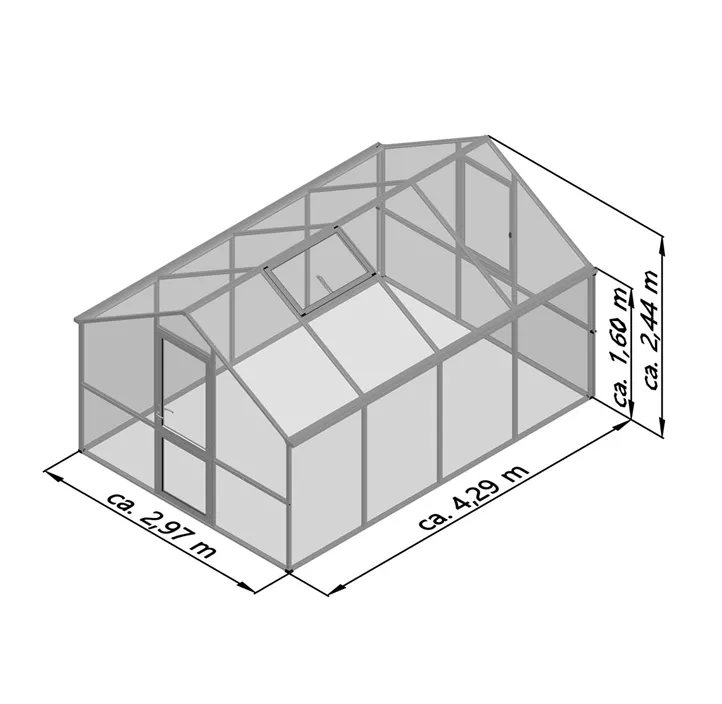 Gewächshaus Nelke IV