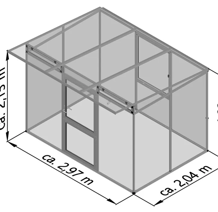 Gewächshaus Linea II