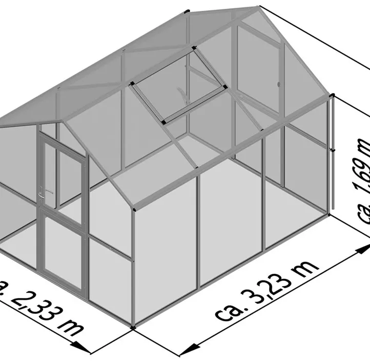 Gewächshaus Modell Aptasia III