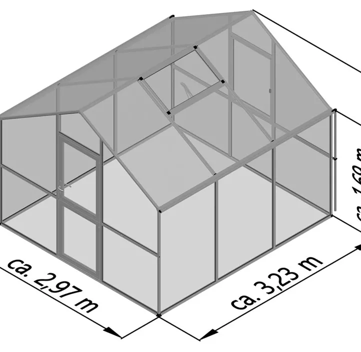 Gewächshaus Modell Ortasia III