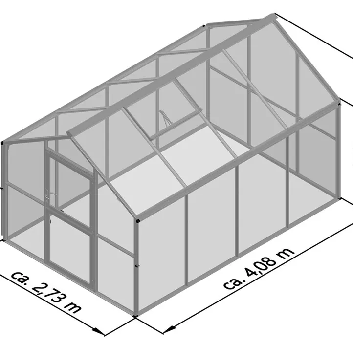 Gewächshaus Novum IV, nur HKP