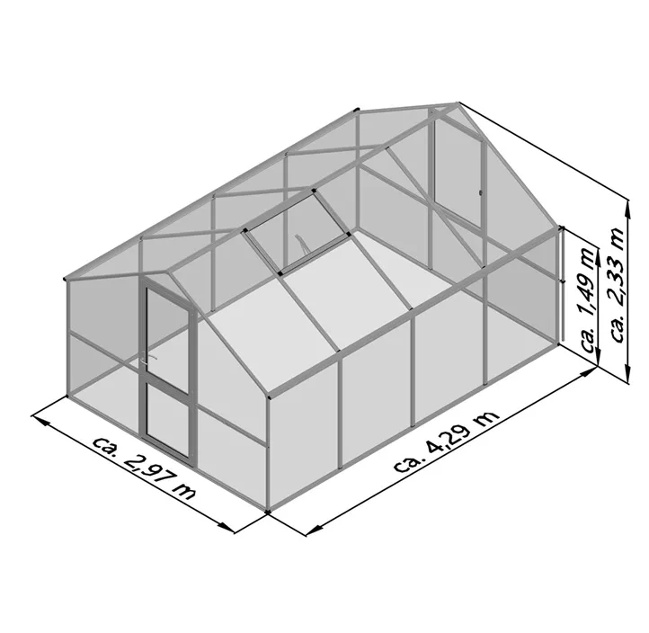 Gewächshaus Orchidee IV