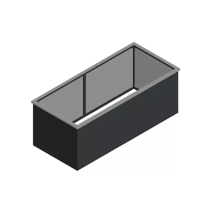 Schneckenkante für Aluminium-Hochbeet 210