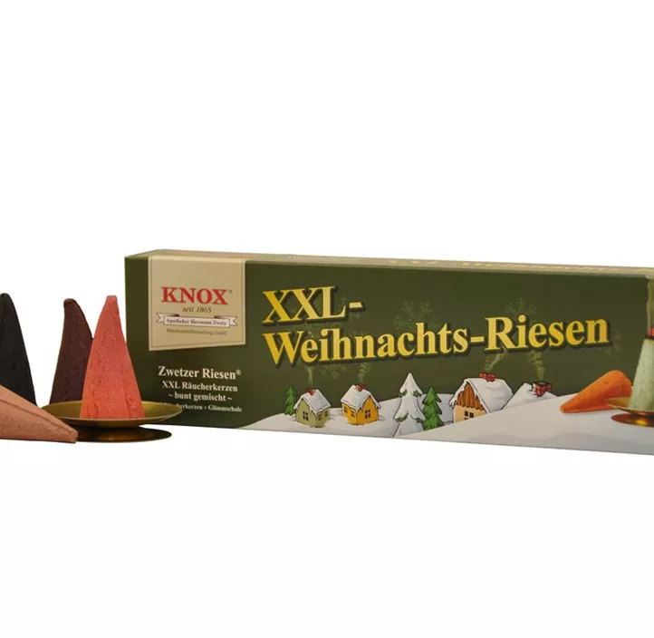 XXL Weihnachtsriesen Räucherkerzen