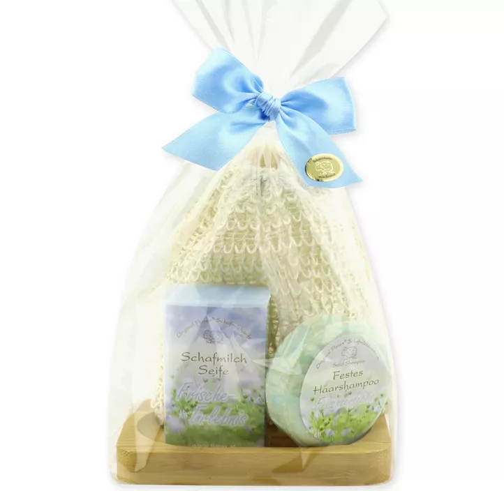 Geschenkset Schafmilchseife Frischeerlebnis