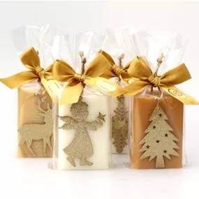 Schafmilchseife eckig Weihnachtsmotive Schafmilchseife eckig Weihnachtsmotive