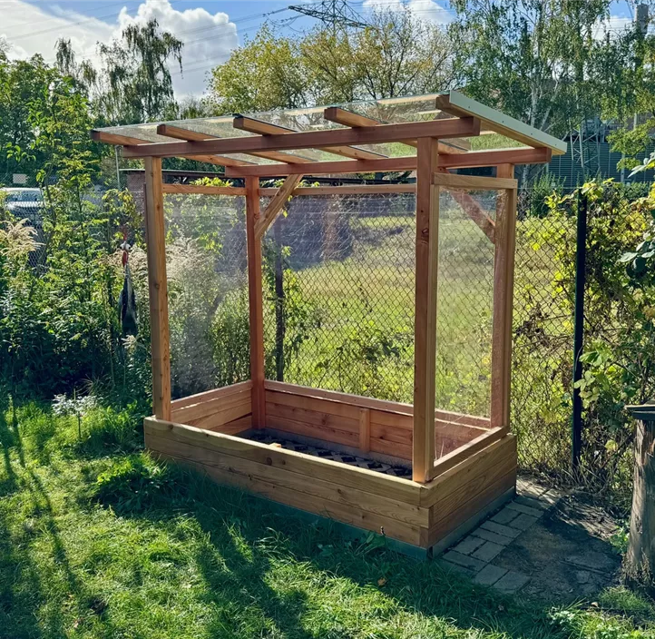 Tomatenhaus bella pomodoro inkl. Glasdach+Nopp.