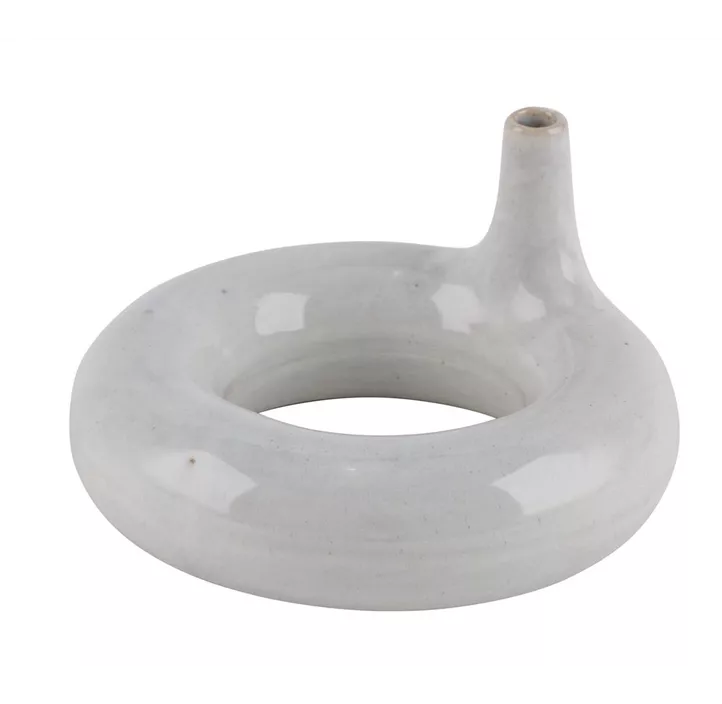 Keramikvase Ringel