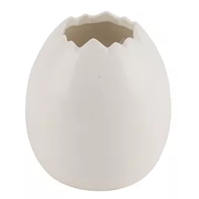 Porzellanvase Ei