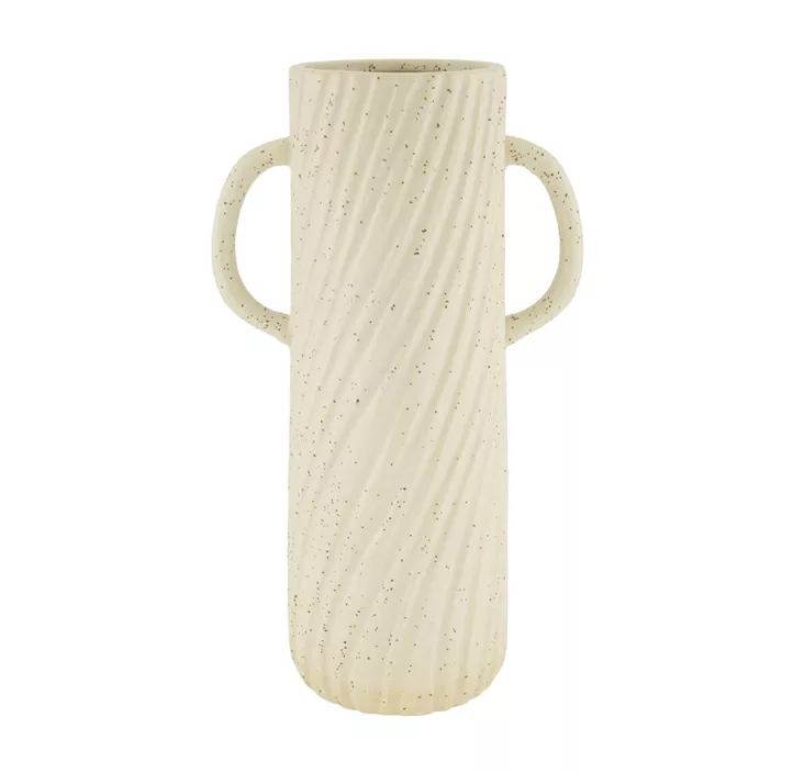 Vase Keramik mit Griffen
