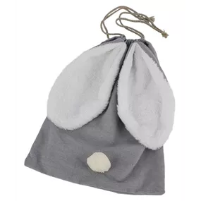 Stoffbeutel mit Plüschohren