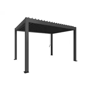 Pergola 4 x 3 dunkelgrau