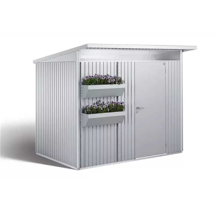FloraBoard für Gerätehaus Neo silber