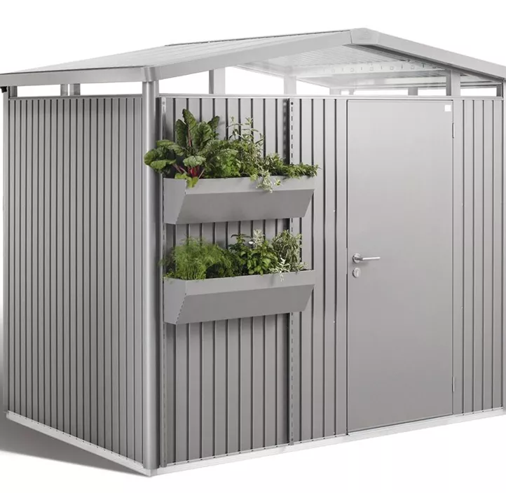 FloraBoard für Gerätehaus Neo quarzgrau