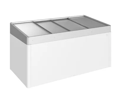 Frühbeetaufsatz HochBeet 2x1 silber