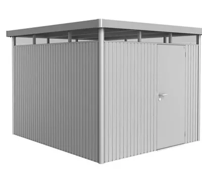 Gerätehaus HighLine H5 silber, Standardtür