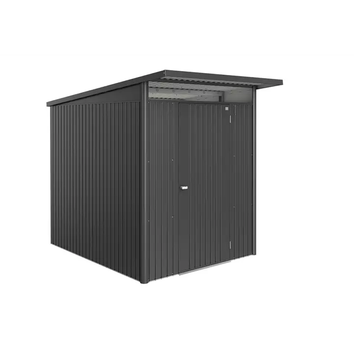 Gerätehaus AvantGarde ECO A2 dunkelgrau mit Standardtür