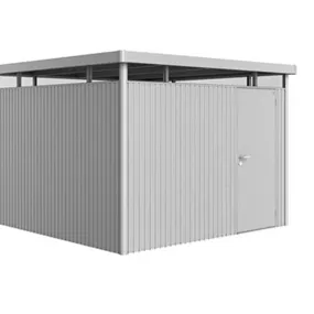 Gerätehaus HighLine H6 silber, Standardtür