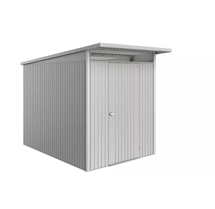 Gerätehaus AvantGarde ECO A2 silber mit Standardtür