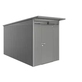 Gerätehaus AvantGarde A4 quarzgrau mit Standardtür
