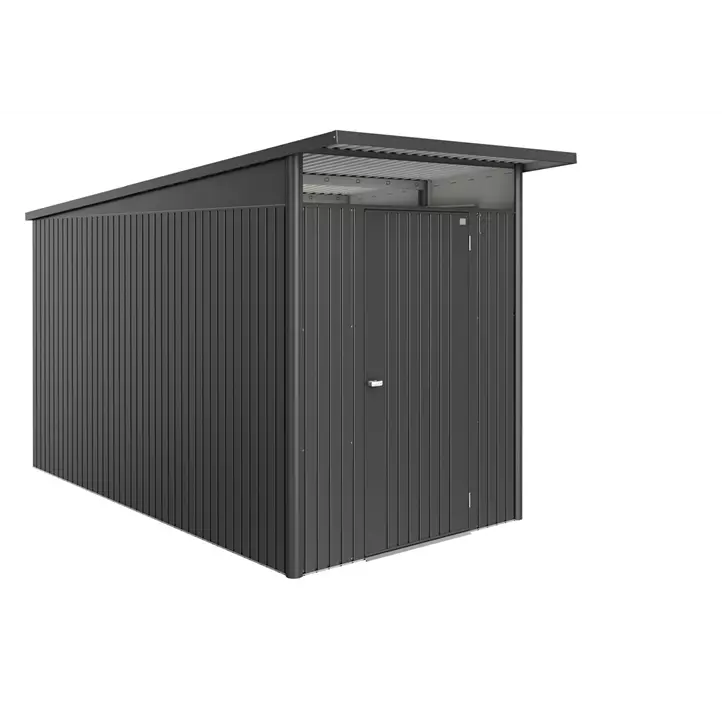 Gerätehaus AvantGarde ECO A4 dunkelgrau mit Standardtür