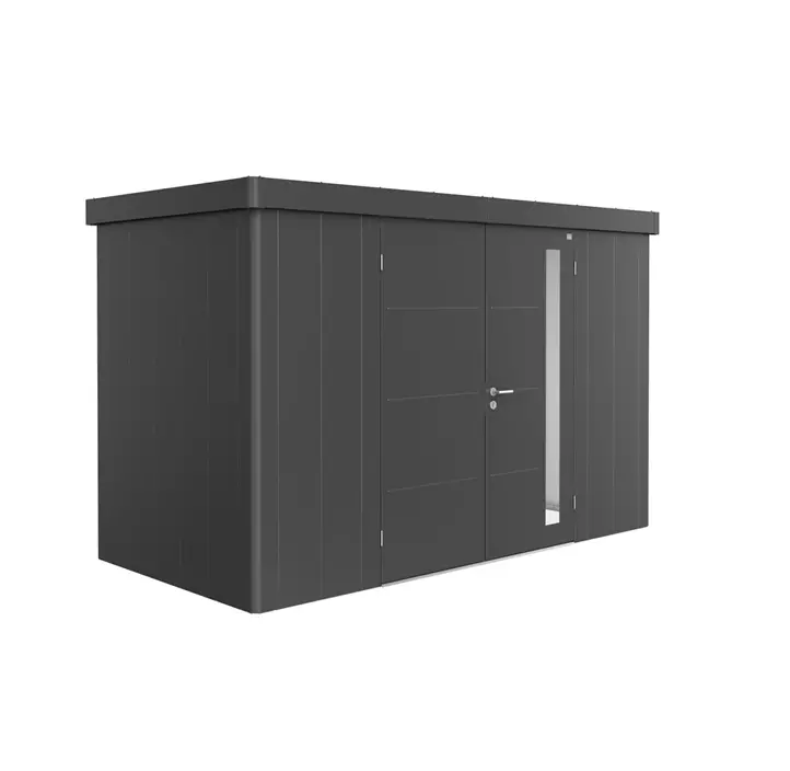 Gerätehaus Neo 1D Doppeltür,dunkelgrau