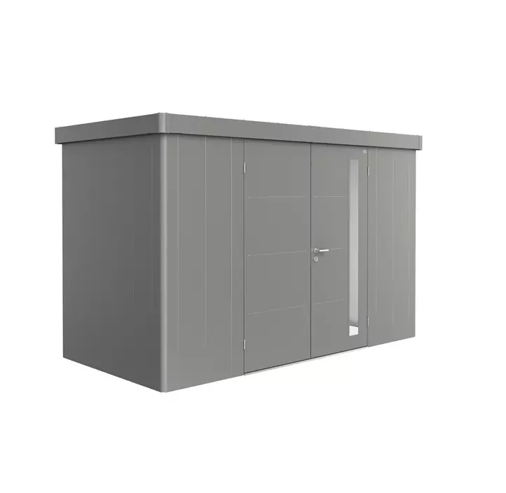 Gerätehaus Neo 1D Doppeltür,quarzgrau