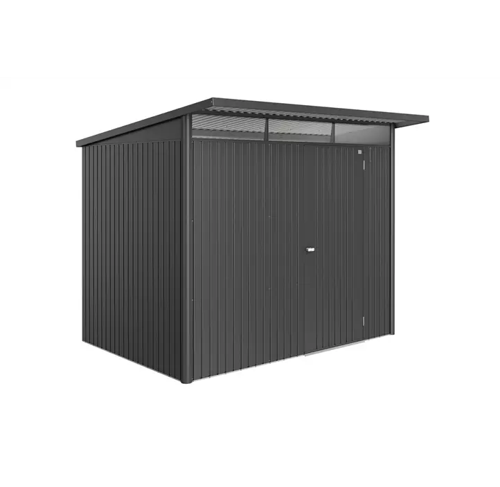 Gerätehaus AvantGarde ECO A5 dunkelgrau mit Standardtür