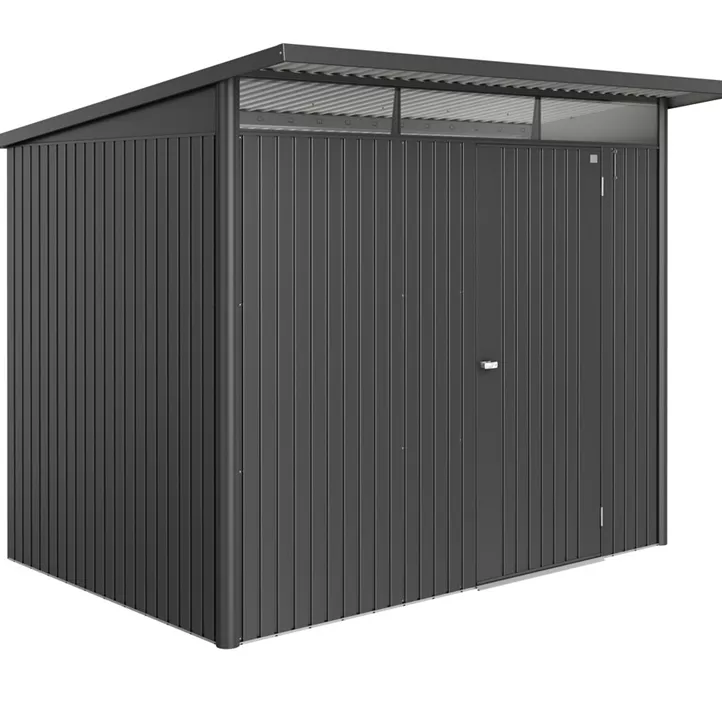 Gerätehaus AvantGarde ECO A5 dunkelgrau mit Standardtür