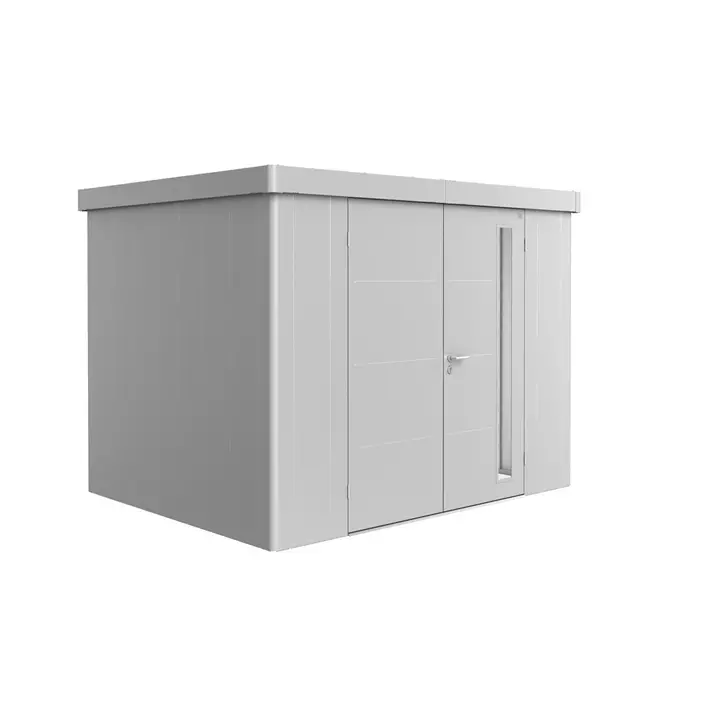 Gerätehaus Neo 2C Doppeltür,silber