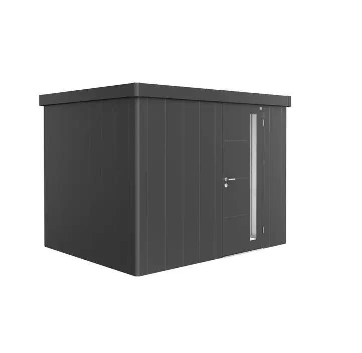 Gerätehaus Neo 2C Standardtür, dunkelgrau
