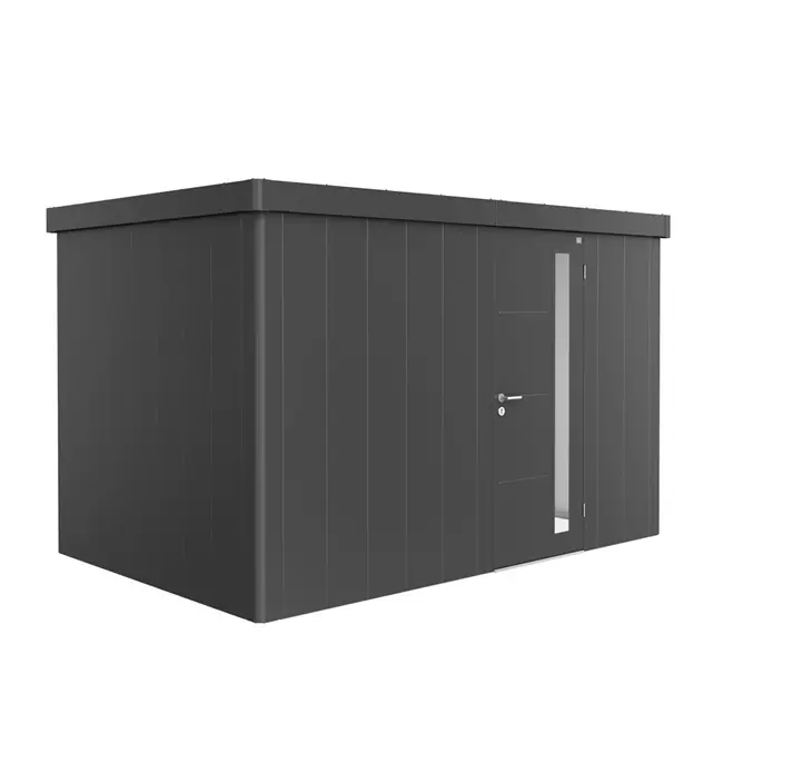 Gerätehaus Neo 2D Standardtür, dunkelgrau