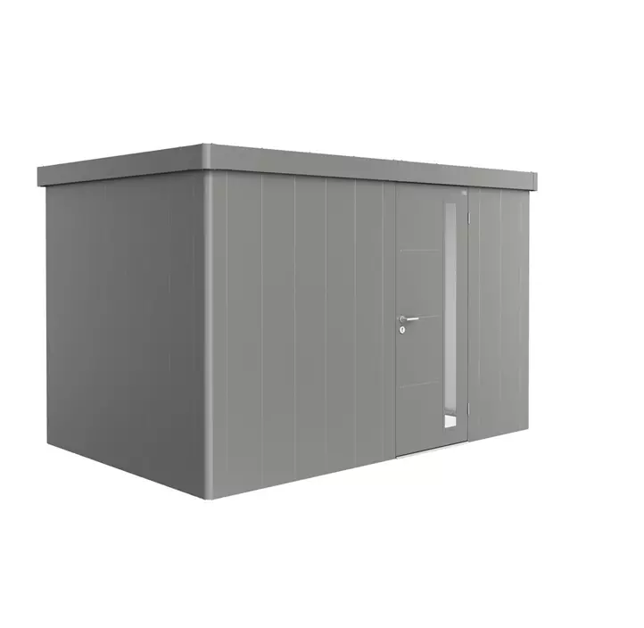 Gerätehaus Neo 2D Standardtür, quarzgrau