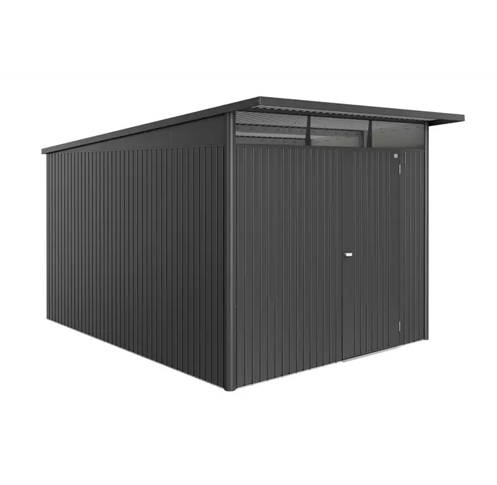 Gerätehaus AvantGarde ECO A8 dunkelgrau mit Standardtür