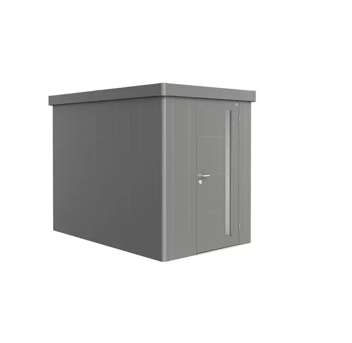 Gerätehaus Neo 3A Standardtür, quarzgrau