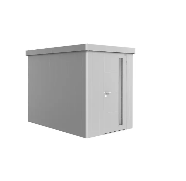 Gerätehaus Neo 3A Standardtür, silber
