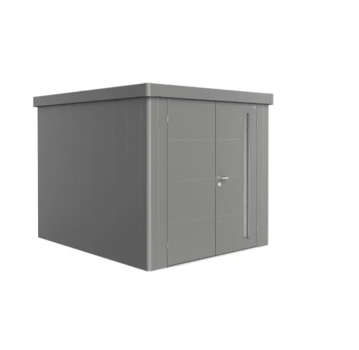 Gerätehaus Neo 3B Doppeltür,quarzgrau