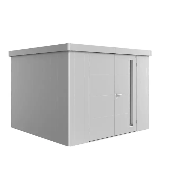 Gerätehaus Neo 3C Doppeltür,silber