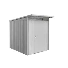 Gerätehaus AvantGarde A2 silber mit Standardtür